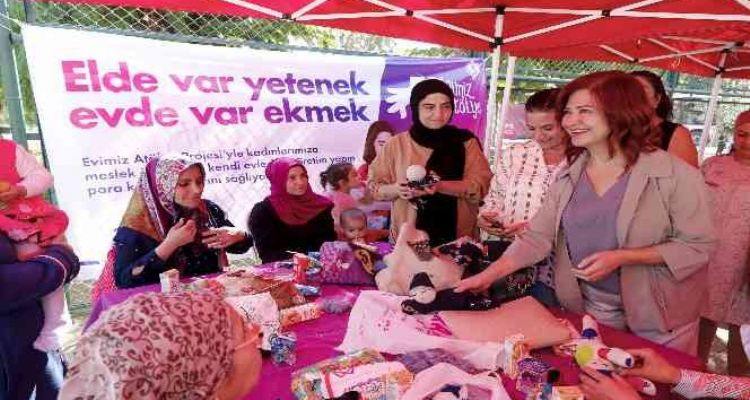 Mersin'de ‘Evimiz Atölye’ projesi büyüyerek devam ediyor