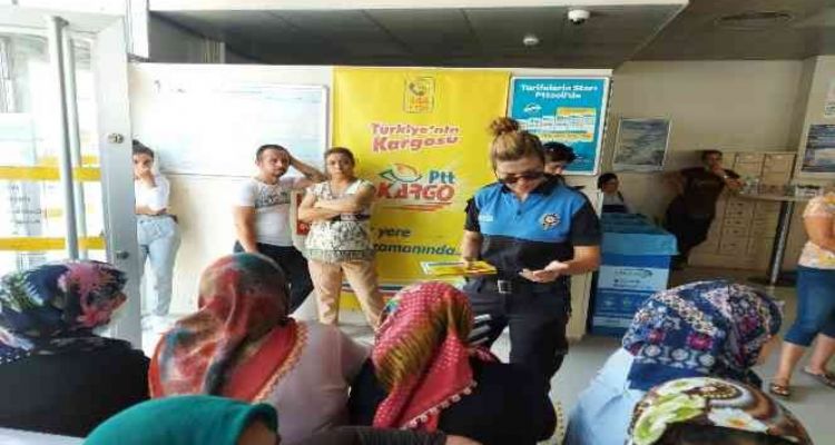 Mersin'de kadınlara KADES uygulaması tanıtıldı