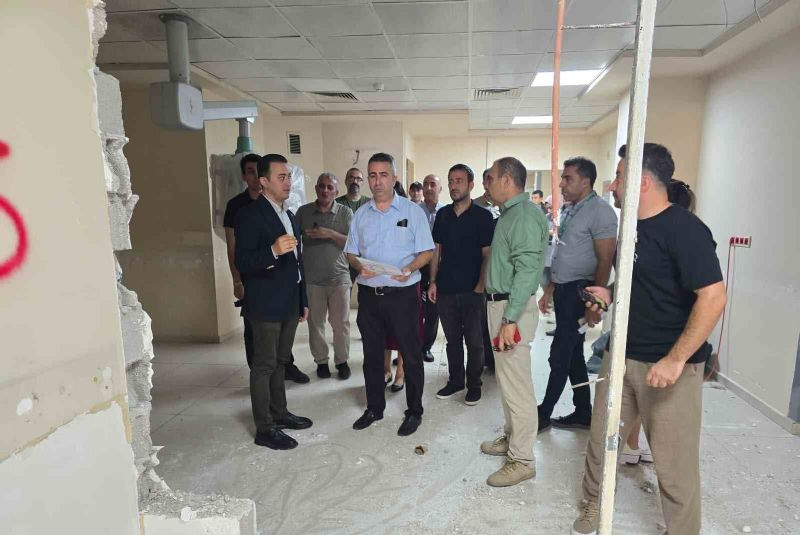 Toros Devlet Hastanesi Acil Servisi yenileniyor