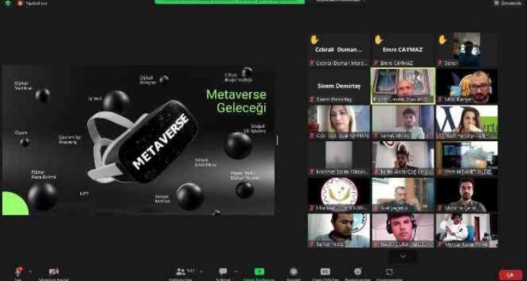 Kariyer merkezinin metaverse etkinliğine 5 oturumda 6 bin 787 kişi katıldı
