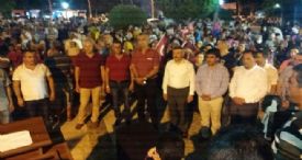 MERSİN’DE DEMOKRASİ NÖBETLERİ DEVAM EDİYOR