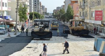 Mersin'de 9 ayda 126 bin 509 ton sıcak asfalt çalışması yapıldı