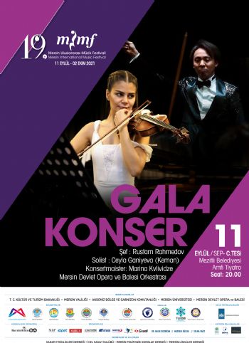 19. Mersin Uluslararası Müzik Festivali Açılış Konseri