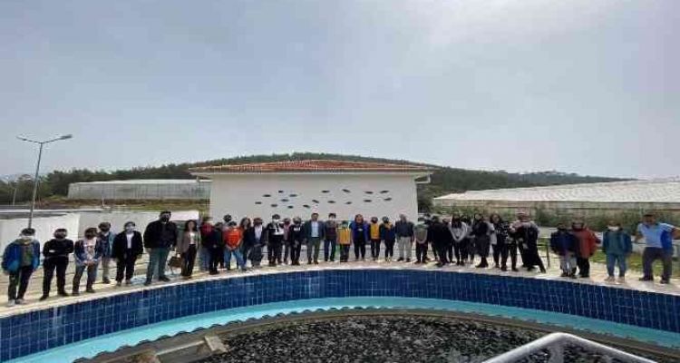 Öğrenciler Bozyazı atıksu tesisini gezdi