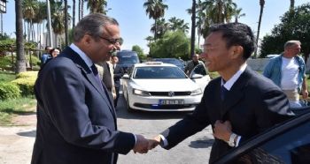 ÇİN BÜYÜKELÇİSİ HONGYANG MERSİN’DE