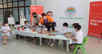 Toroslar Belediyesi, çocukları ‘Hayal Tasarım Atölyesi'nde buluşturuyor