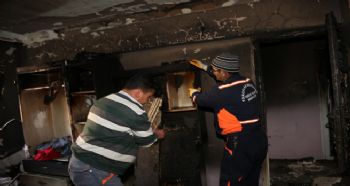 TOROSLAR’DA EVİ YANAN İKİ AİLEYE YARDIM ELİ