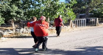 Kayboldu diye aranıyordu, evine döndü