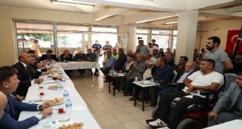 Şahne, Toroslar ilçesinde vatandaşlarla buluştu