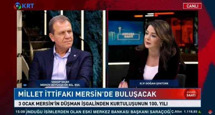 Seçer: “Tüm halkımızla beraber 3 Ocak'ta Mersin Metrosu'nun temelini atacağız”