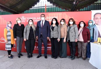BAŞKAN YILMAZ; "KADINLARIN HER ALANDA DAHA GÜÇLÜ OLDUĞU BİR TOPLUM İÇİN ÇALIŞIYORUZ"