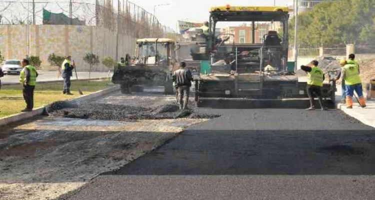 Tarsus Hal Kompleksinde yol çalışmaları tamamlandı