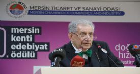 MERSİN KENTİ EDEBİYAT ÖDÜLÜ DOĞAN HIZLAN’IN 