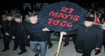 Çerkesler sürgünün 157'nci yılında atalarını andı