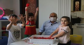 Erdemli Belediyesinden çocuklara ‘oyun terapisi' desteği