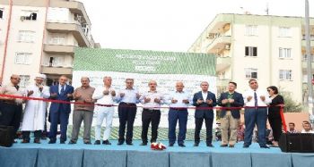 Başkan Kocamaz’ın annesi adına yaptırdığı cami ibadete açıldı