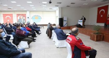 İtfaiye ekiplerine doğalgaz yangınlarına müdahale eğitimi verildi