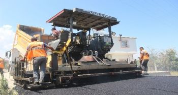 Kargıcak’taki yol çalışması tamamlandı