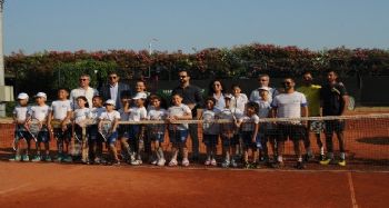 METİK ve MIP'ten, Sevgi Evlerinde kalan çocuklara tenis eğitimi