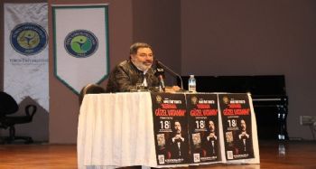 Ahmet Ümit, Toros Üniversitesi öğrencileriyle buluştu