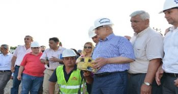 ANAMUR OTOGARININ TEMELİ ATILDI