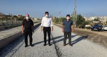 Mersin Büyükşehir Belediyesi asfalt çalışmalarını sürdürüyor