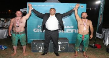 Toroslar'da zafer coşkusu, güreş müsabakalarıyla taçlandı