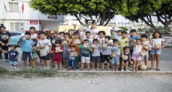 Mersin Büyükşehir Belediyesinden çocuklara bu kez de kokulu çörek