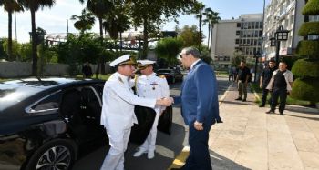 Deniz Kuvvetleri Komutanı Mersin'de