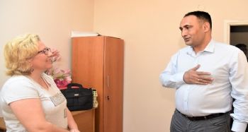 Başkan Yılmaz, personeliyle bayramlaştı