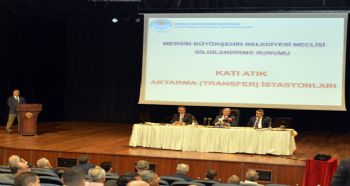 Mersin Büyükşehir Belediye Meclisi’nde Katı Atık Aktarma İstasyonu tartışması yaşandı
