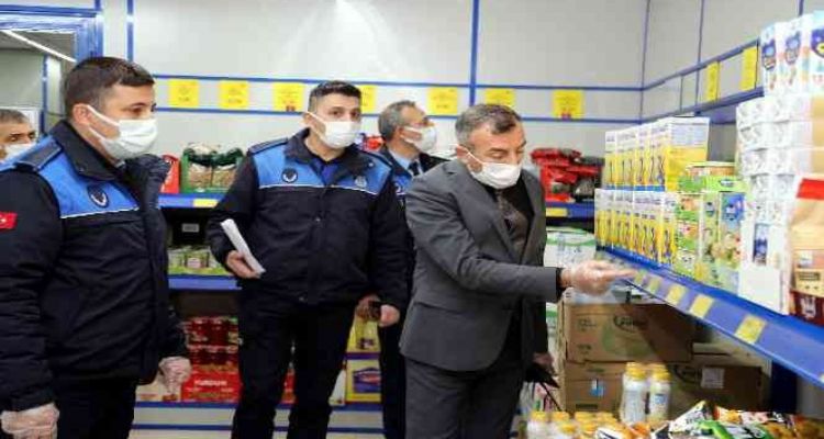 Mersin'de marketlerde KDV denetimi