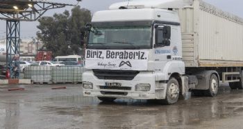 Mersin Büyükşehir Belediyesinin Elazığ'a yardımları sürüyor