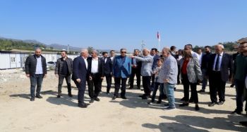 Vali Su, termal otel inşaatında incelemelerde bulundu
