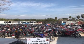Otoparka bırakılan motosikletleri hurda diye satmışlar