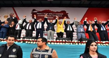 TUNA, MERSİNLİLERE TEŞEKKÜR ETTİ