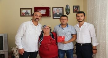 Başkan Yılmaz'dan şehit babalarına duygulandıran mektup