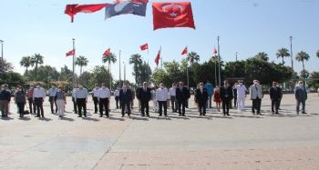 Mersin'de Denizcilik ve Kabotaj Bayramı sade bir törenle kutlandı