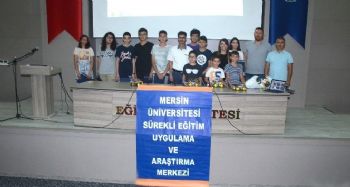 Robotik kodlama eğitimini tamamlayanlara belge