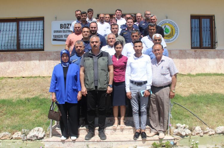 Bozyazı’da orman yangınlarıyla mücadele toplantıları sürüyor