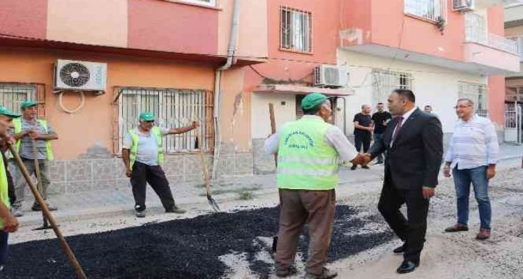 Başkan Yılmaz, sahada çalışmaları inceledi