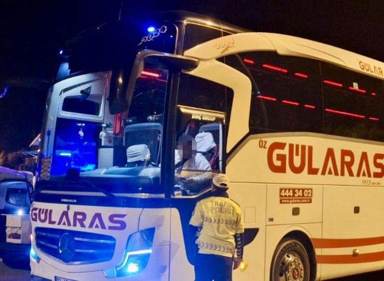 Mersin’de şehirler arası yolcu taşımacılığına sıkı denetim