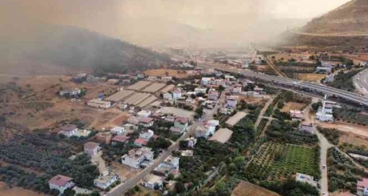 Mersin'deki orman yangını kontrol altına alındı