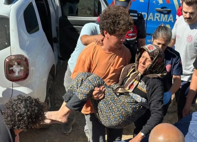 Kayıp olan Safiye nine ‘dron’la bulundu