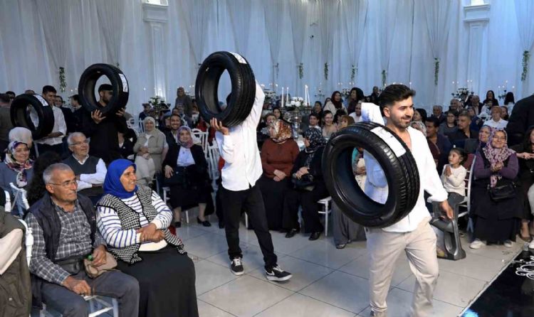 Mersin’de damada lastik ve motor yağı taktılar
