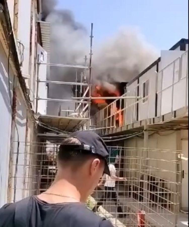 Akkuyu NGS’deki konteynerde yangın çıktı