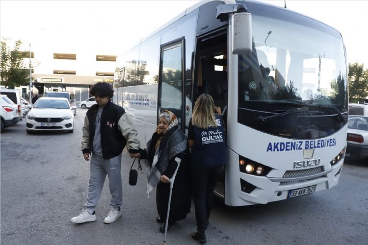 Akdeniz’de yaş almış vatandaşlara özel bakım