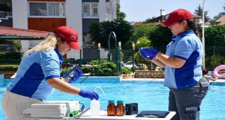 MESKİ, havuz suyu analizlerine devam ediyor