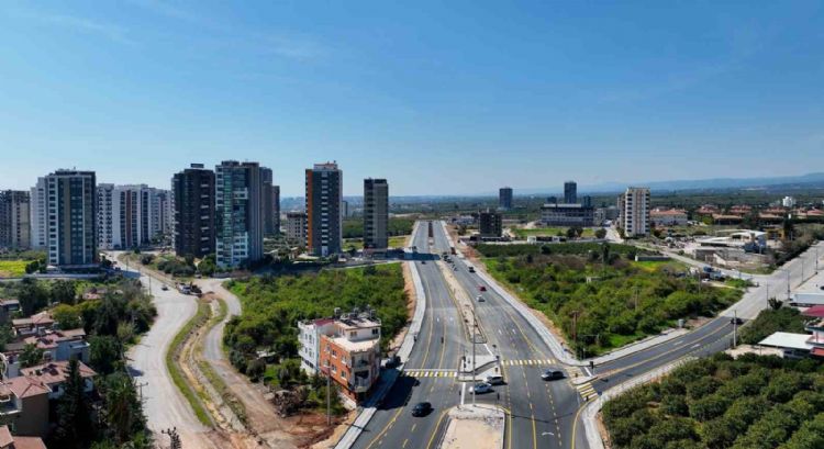 Mersin’de 2. Çevre Yolu Devam Projesinin 2. etabı tamamlandı