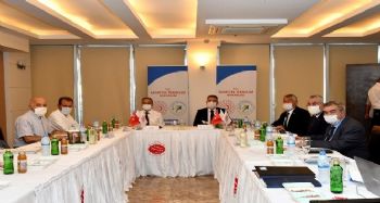 ÇKA Yönetim Kurulu Toplantısı, Vali Su ve Vali Elban'ın katılımlarıyla yapıldı